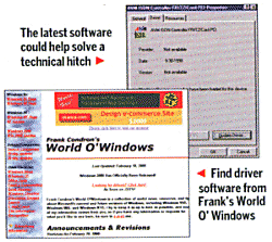 The latest software could help solve a technical hitch : Find driver software from Frank's World 0' Windows