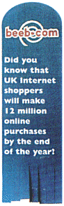 Did you know that UK internet shoppers will make 12 million online purchases by the end of the year?