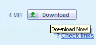 Dowload button requires left click