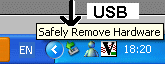 Click on this before removing your device